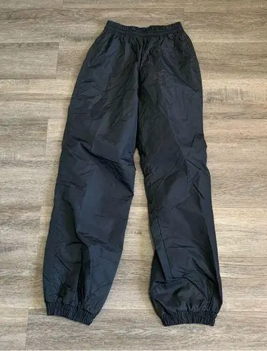 Columbia Vintage  Sportswear Snow Pants Black Waterproof Insulated small 031424