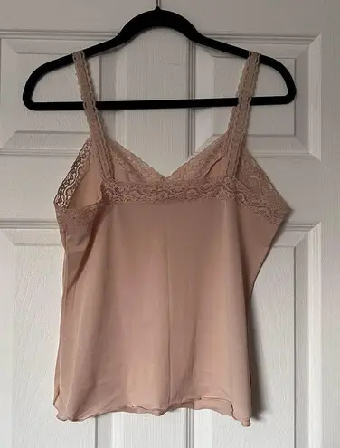 Vassarette Lace-Trim Soft Cup Camisole - Size 36 (modern M)