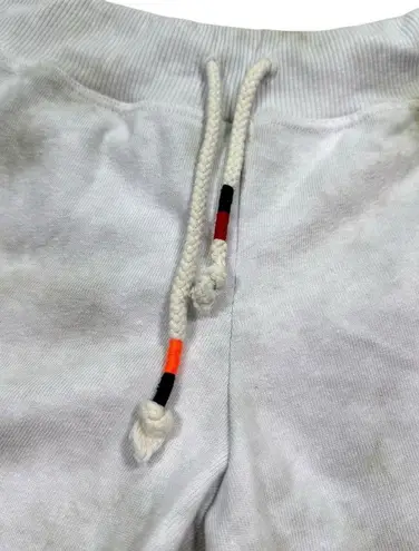 Sundry Cut Off Tie Dye Eucalyptus Shorts