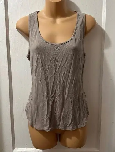 Elie Tahari Brown Tank Top in S