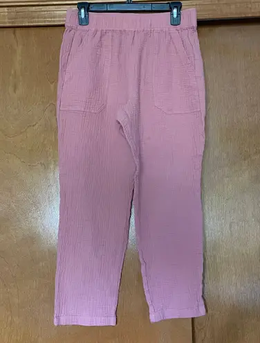 Marine layer Paula Easy Tapered Pant in Rosette Size Medium