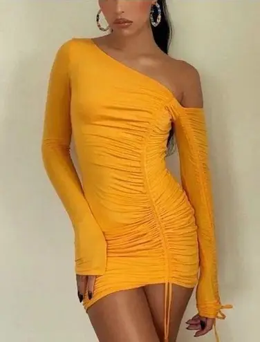 Camila Coelho Revolve Lena Ruched Bodycon Dress