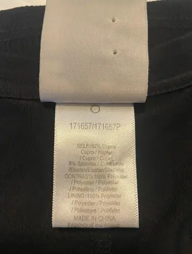 Anthropologie Dolan Loren Left Coast Collection Black Shift Dress Size Small