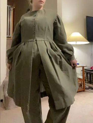 Victorian riding costume set Green Size L