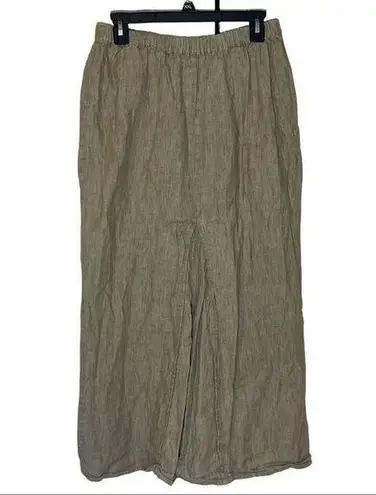 Flax Vintage 1990s Maxi Skirt Elastic Waistband No Tags Small