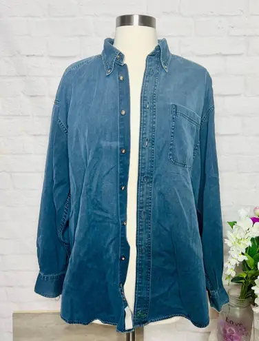 Nordstrom Chambray Button Up