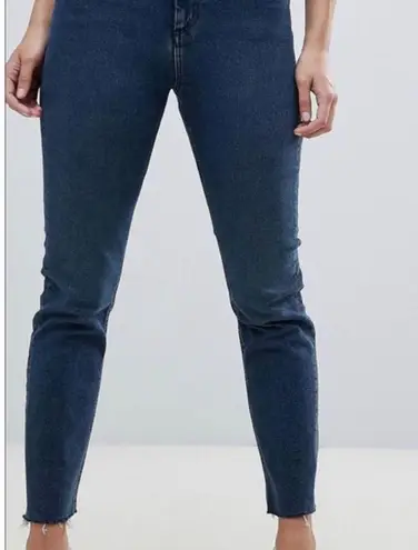 ASOS Denim Farleigh Bum Rip High Waist Jeans