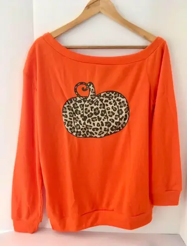 Pumpkin Sweatshirt, XL Orange
