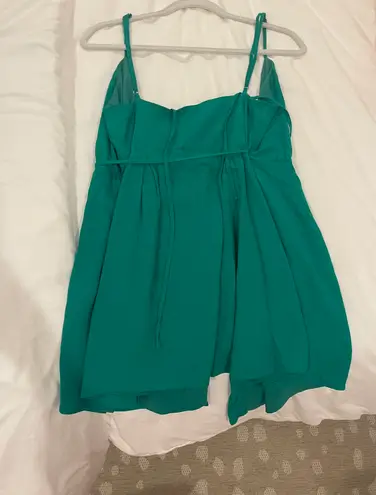 superdown Green Wrap Dress Revolve