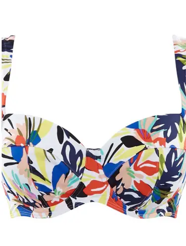 Panache Anya Riva Print Full Cup Bikini Top