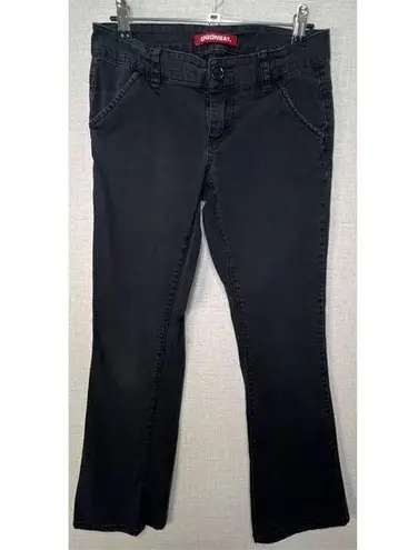 Juniors Union Bay Black Midrise Basic Bootcut Casual Pants Size undefined