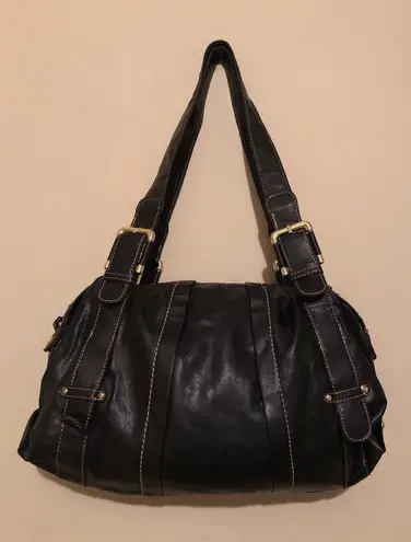 Mondani New York Leather Hobo Shoulder Bag!