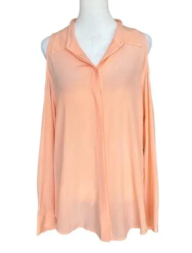 Equipment Nixie Cold Shoulder Blouse