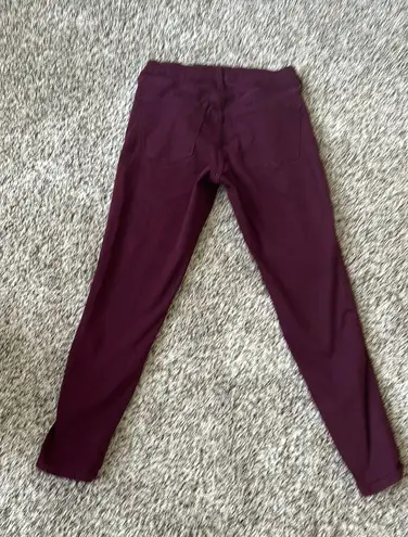 Gap 1969 Purple Gap Skinny Ankle Jeans