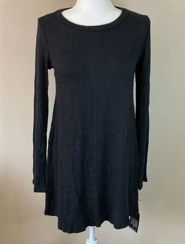 Michael Lauren MLM-8051-CSW Harvest L/S Crew Neck Dress Size Large Charcoal (F4)