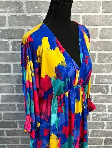 White Birch | Colorful Women's Dress | Size Small | Pockets | NEW