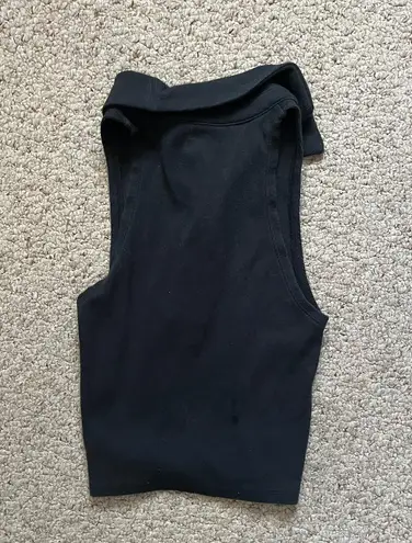 Abercrombie & Fitch  Black Polo Tee 