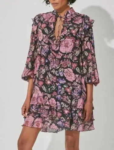 Cleobella samaya mini dress in jolie floral print