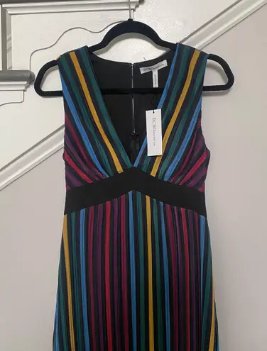 BCBGeneration NWT  Rainbow-stripe Maxi Dress