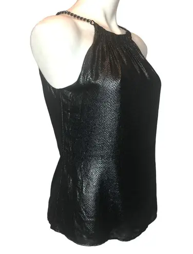 Cache Metallic Gray Camisole - Size Small