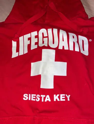 Lifeguard Red  Sweatshirt