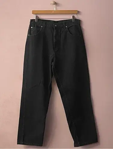 Vintage New Legends Black Straight Leg Jeans GUC Size 32