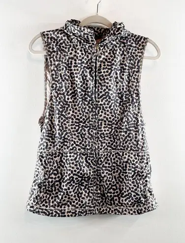 Lululemon  Pack It Running Lightweight Vest Spotted Leopard Gold Black 6