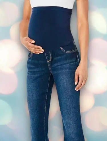 SUSTAINABLE SECRET FIT BELLY SKINNY LEG MATERNITY JEANS Blue Size M