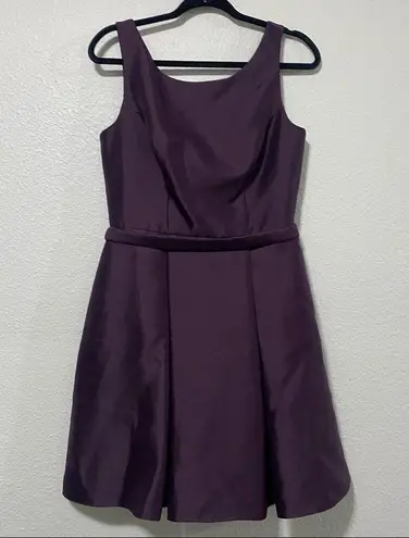 David's Bridal David’s Bridal Plum Casual Party Formal Dress