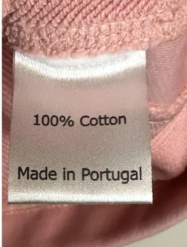 La Ligne NYC Super SHORTS Size L Blush Pink French Terry Cotton NEW Size L