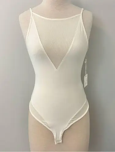 Forever 21 NWT  mesh sheer bodysuit size small