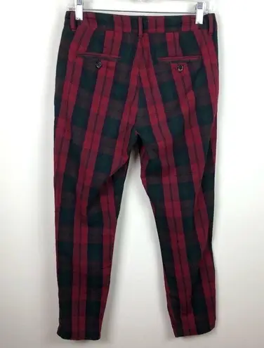 Rails Plaid Ankle Length Trouser Pants Small S