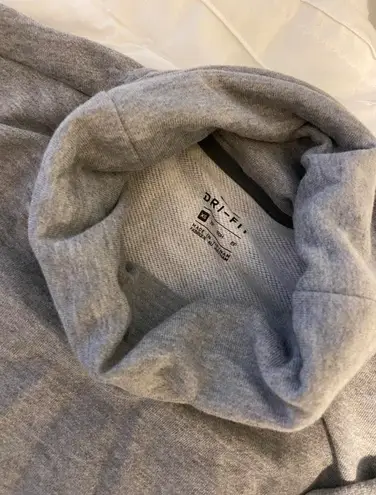 Nike Dark Gray Turtleneck Hoodie thumbnail 2