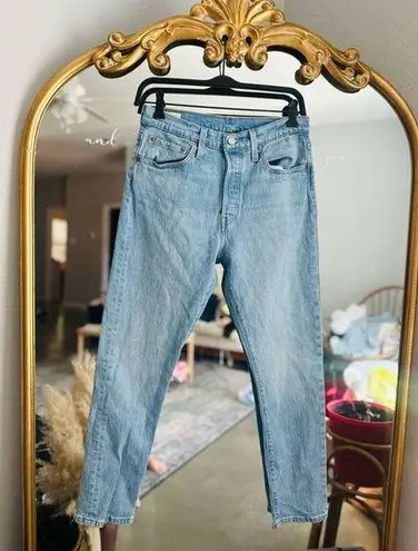 Levi's Levi 501 skinny denim jeans size 28x28