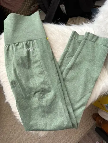AYBL green athletic gym leggings size small