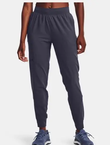 Under Armour  Unstoppable Hybrid Pants Sz XL Purple Athletic Joggers - Image 1