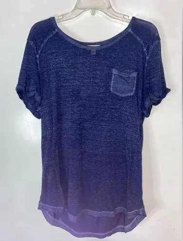 Style & Co  distressed tee - size large