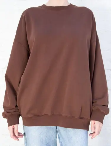 Brandy Melville Brown Sweatshirt