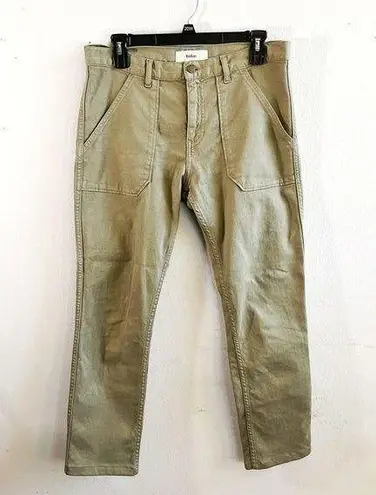 Ba&sh  Pants The Csally Jeans in Kaki Light Army Green Sz US4 Sz 4 GUC