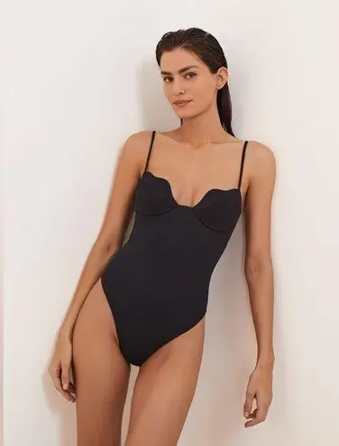 VIX Firenze Lou One Piece, Size Large, Brand New, $248 Black