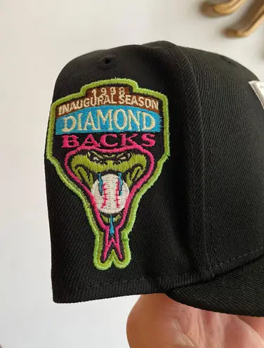 New Era Cap Myfitteds Arizona diamondbacks Tyler the creator inspo 1998 inaugural season patch size 7 1/8 brand new in store exclusive