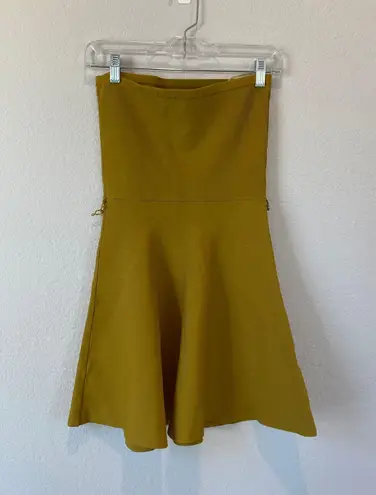 C/MEO COLLECTIVE Perfect Timing Knit Dress in Chartreuse