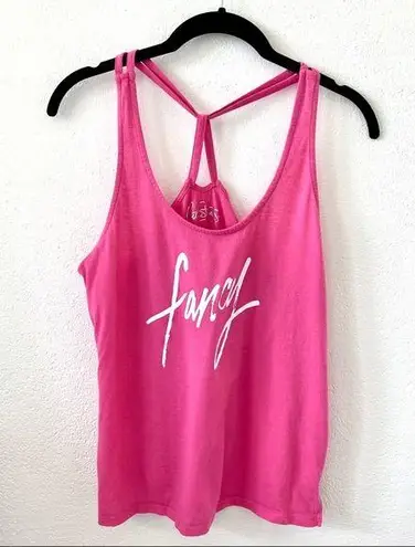 City Streets Fancy Pink Graphic Tank Size Small