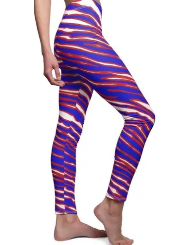 Buffalo Bills Zubaz Leggings Blue