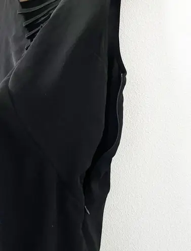 Opening Ceremony Black Stone Lattice A-Line Dress