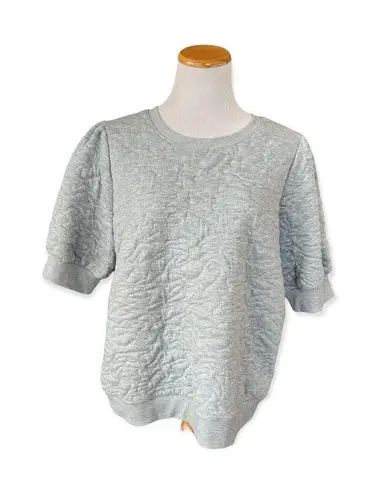 Nine West Womens  Quilted Crew Neck Cozy Top - Sz XL