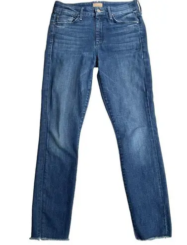 MOTHER Denim Mother The Looker Ankle Fray Skinny Jeans in Bazaar Adventures Size 26