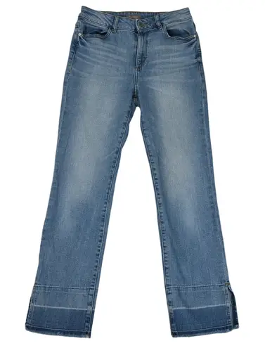 DL1961 Mara Ankle High Rise Straight Leg Jeans Size 28 Saratoga Wash