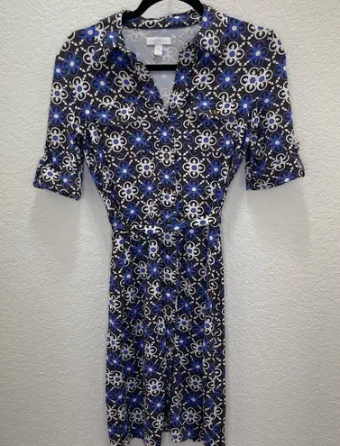 Charter Club Short Sleeve Jersey Dress XS Business casual