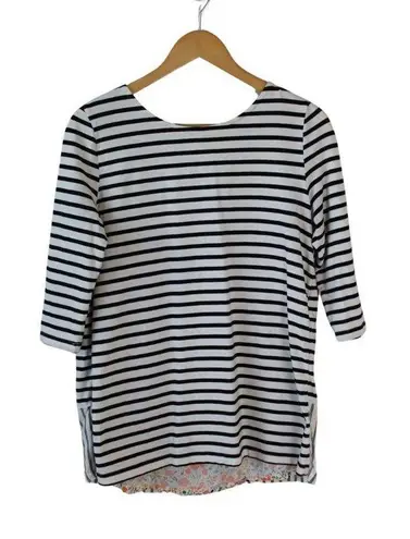 Matilda Jane Women's with Joanna Gaines Harvest Day Top Stripe Floral Size S